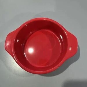 Red Ceramic Baking Dish
